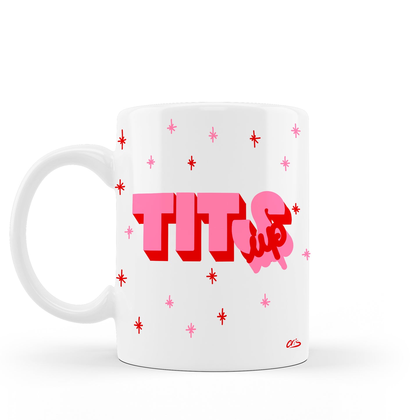 TITS UP MUG