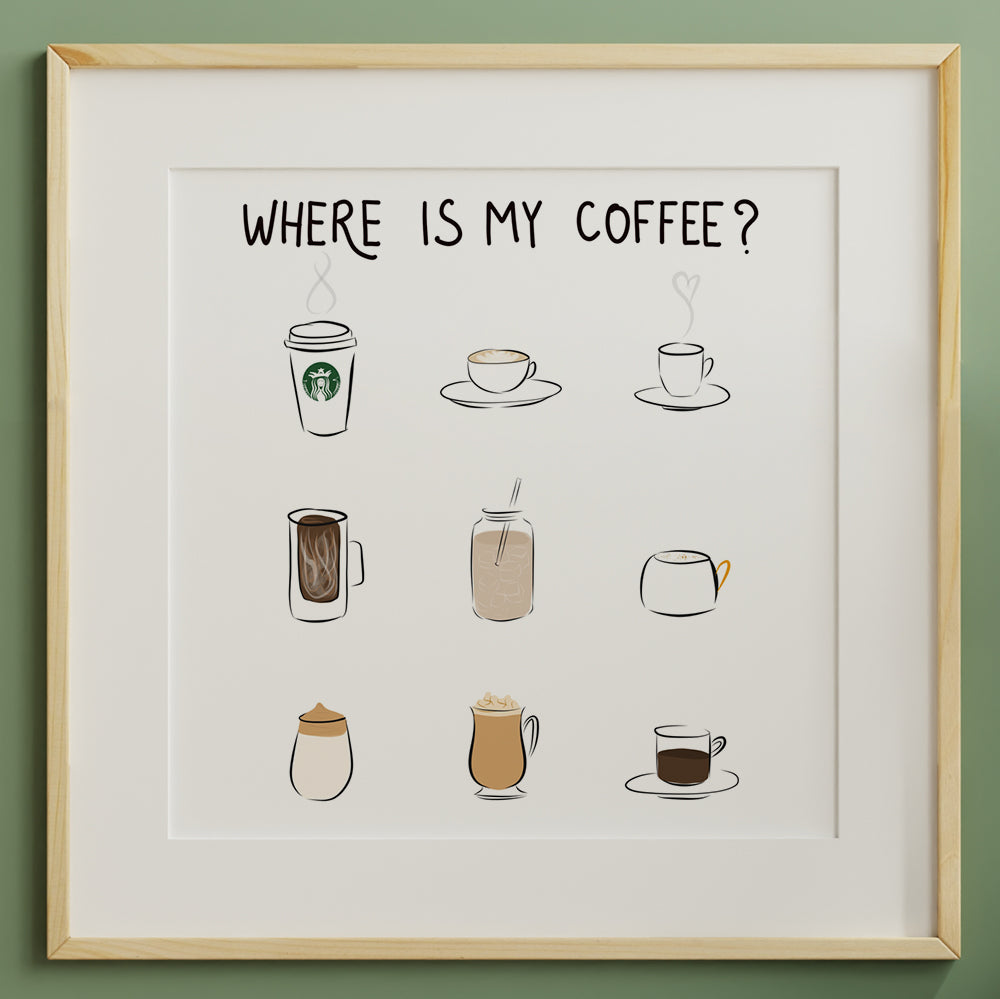WHERE IS MY COFFEE?