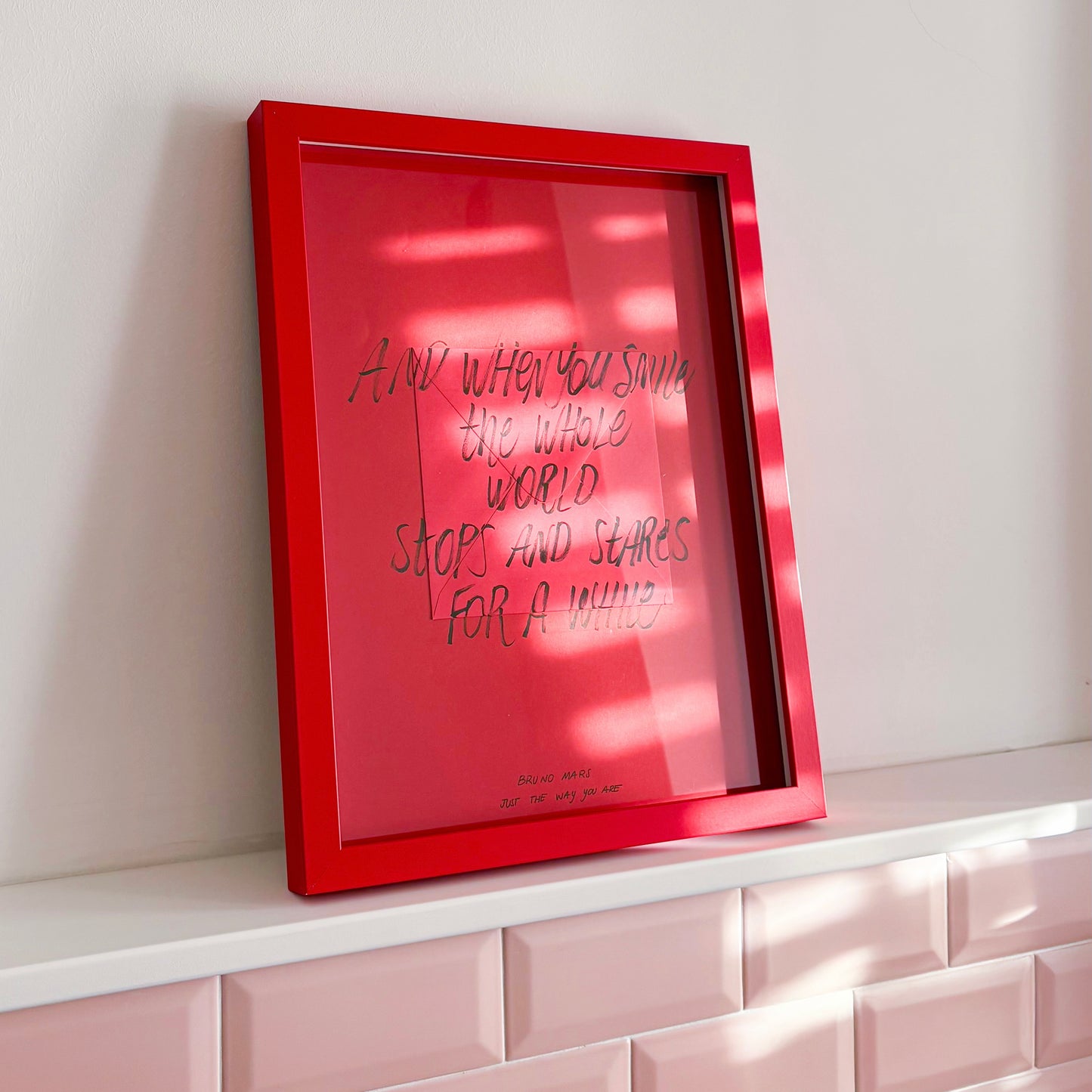 "I love you" in lyrics - limited Christmas edition